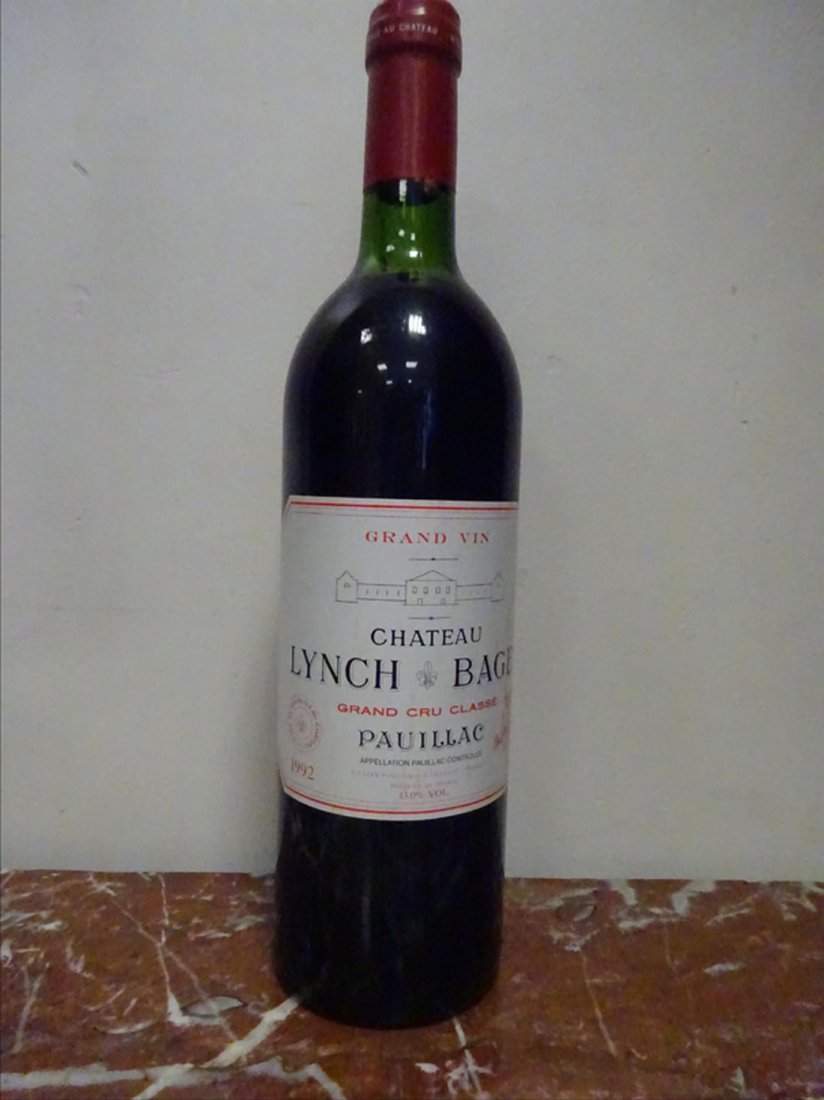 Vins et Alcools: Chteau Lynch Bages 1992 1 bouteille