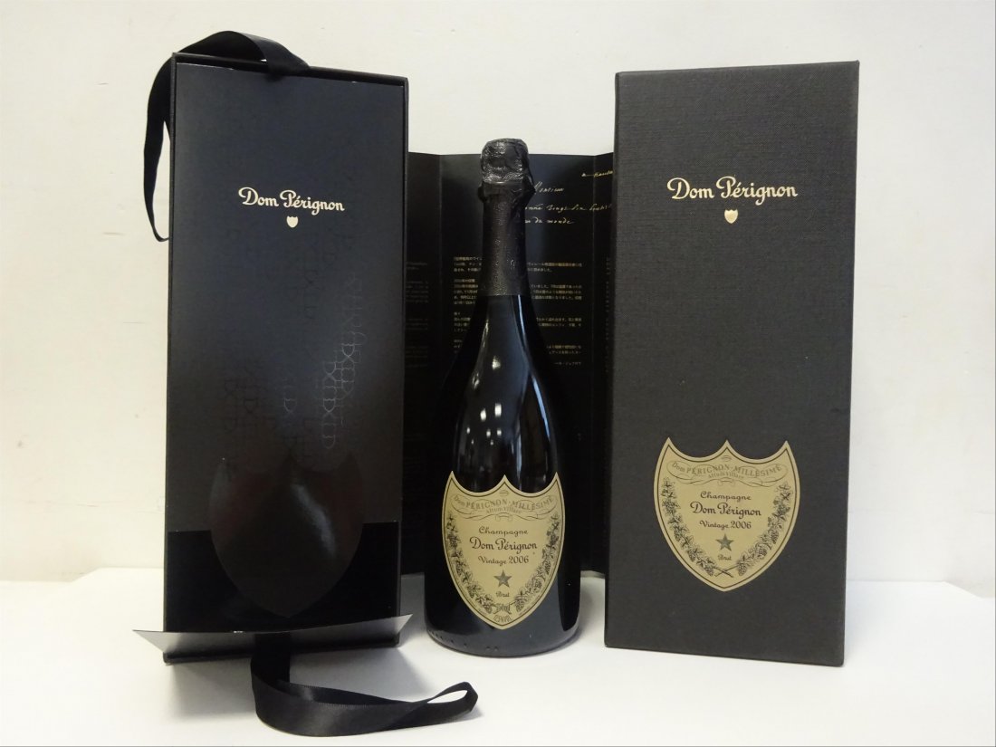 Vins et Alcools: Dom Prignon 2006, Champagne, dans son coffret d'origine 1 bouteille
