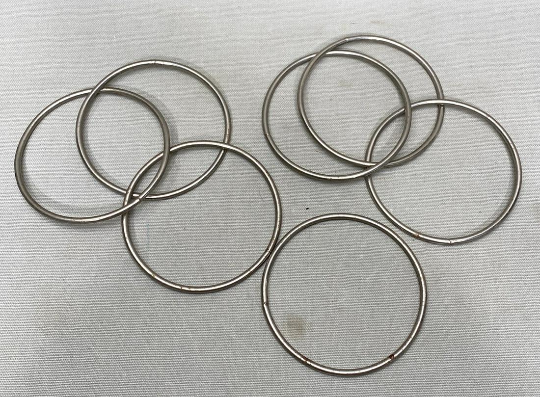 Joseph Dunninger metal magician's rings (1 of 5)