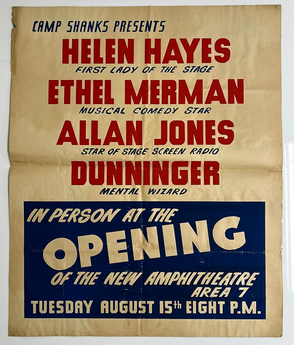 Camps Shanks WWII Joseph Dunninger poster (1 of 6)