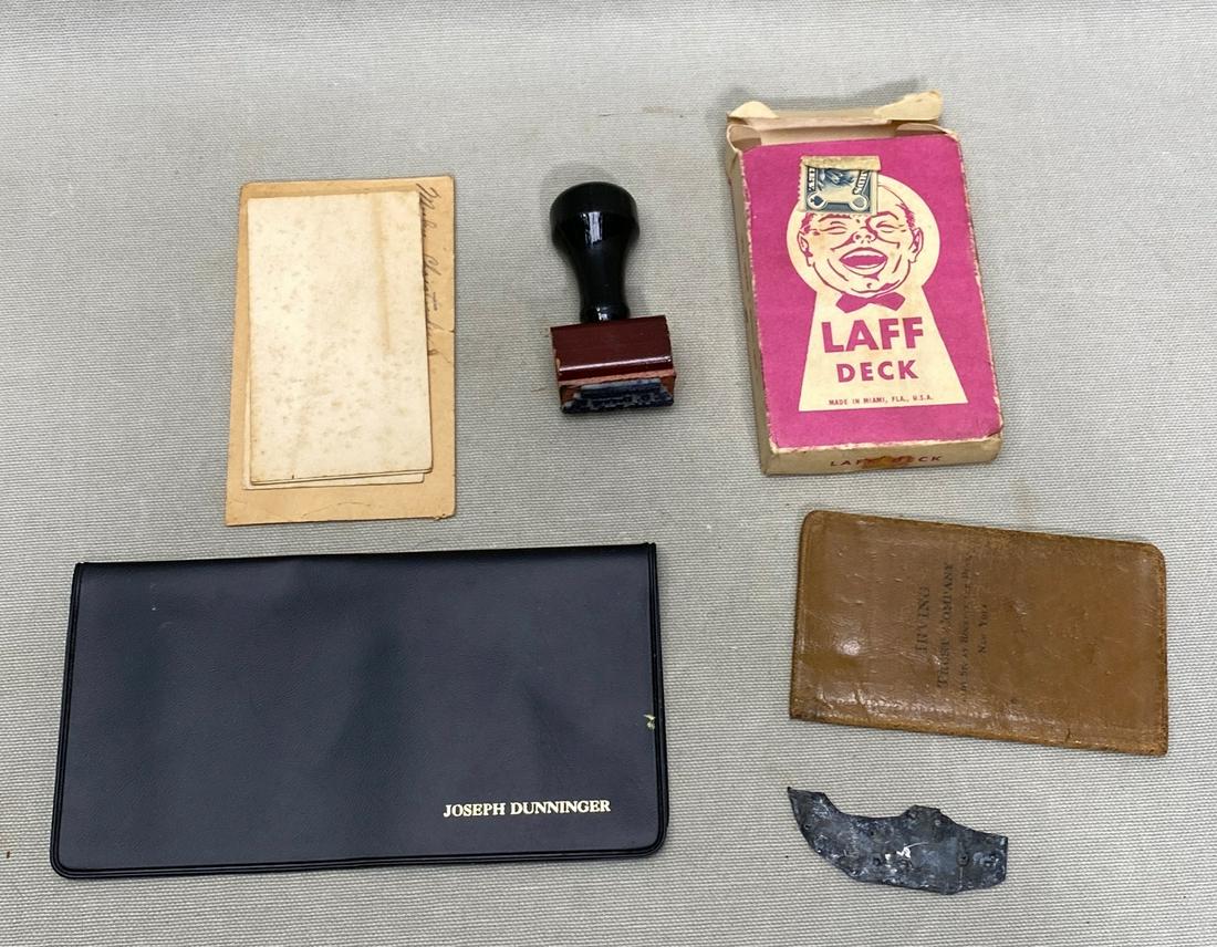 Joseph Dunninger magician's personal effects (1 of 6)