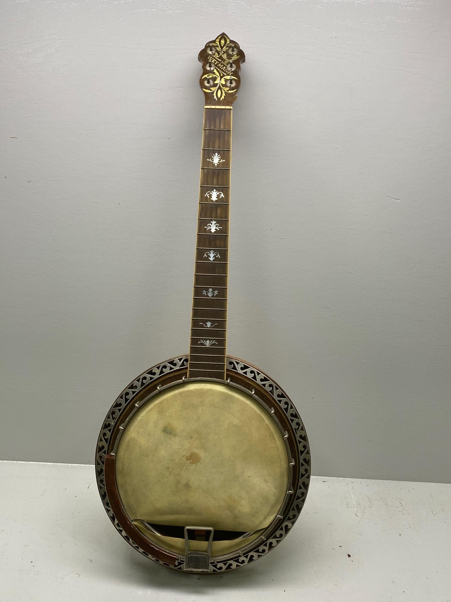 Weymann 1930s deluxe style guitar banjo (1 of 20)