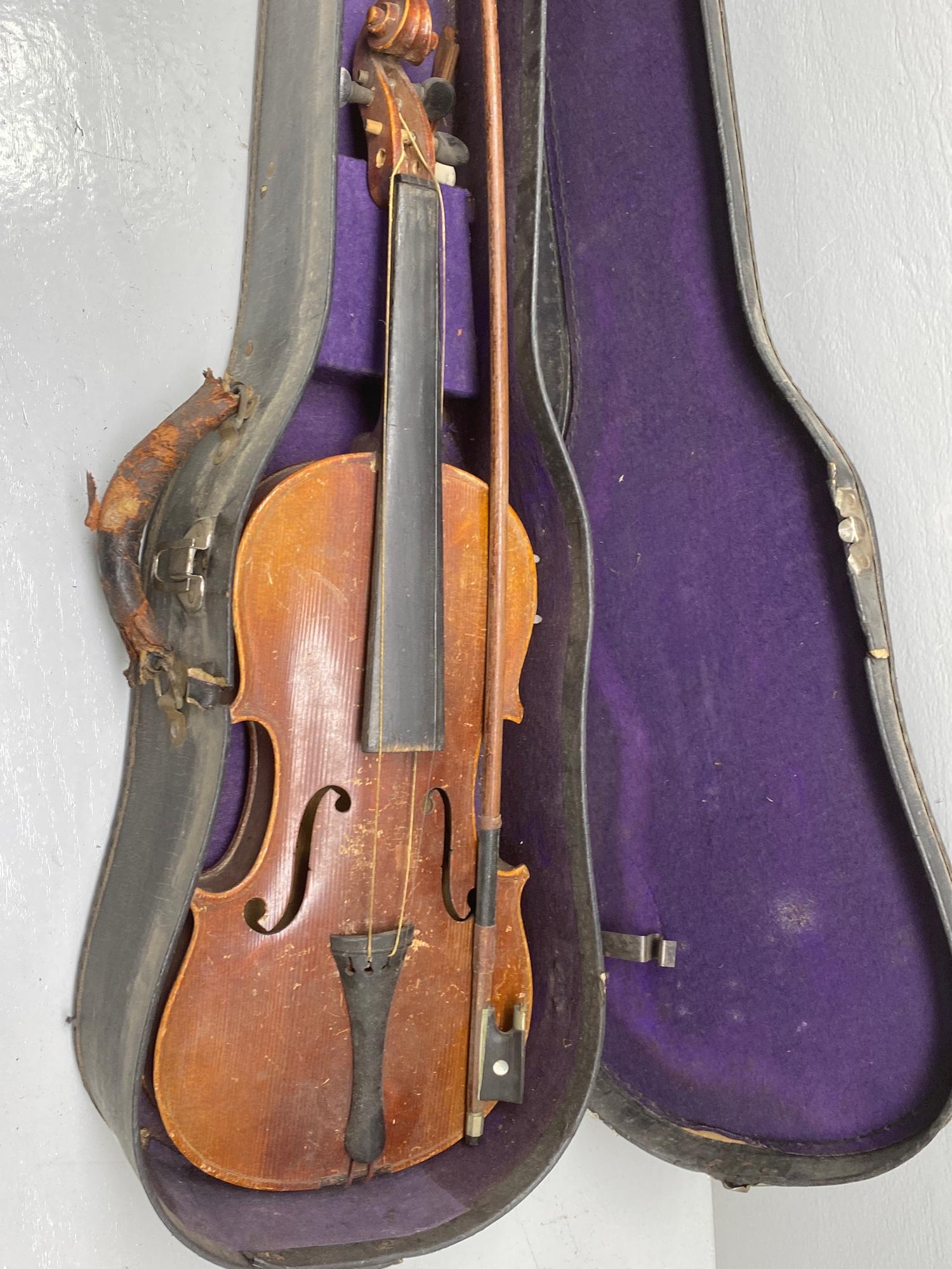 Antique stradivarius (copy) violin (1 of 16)