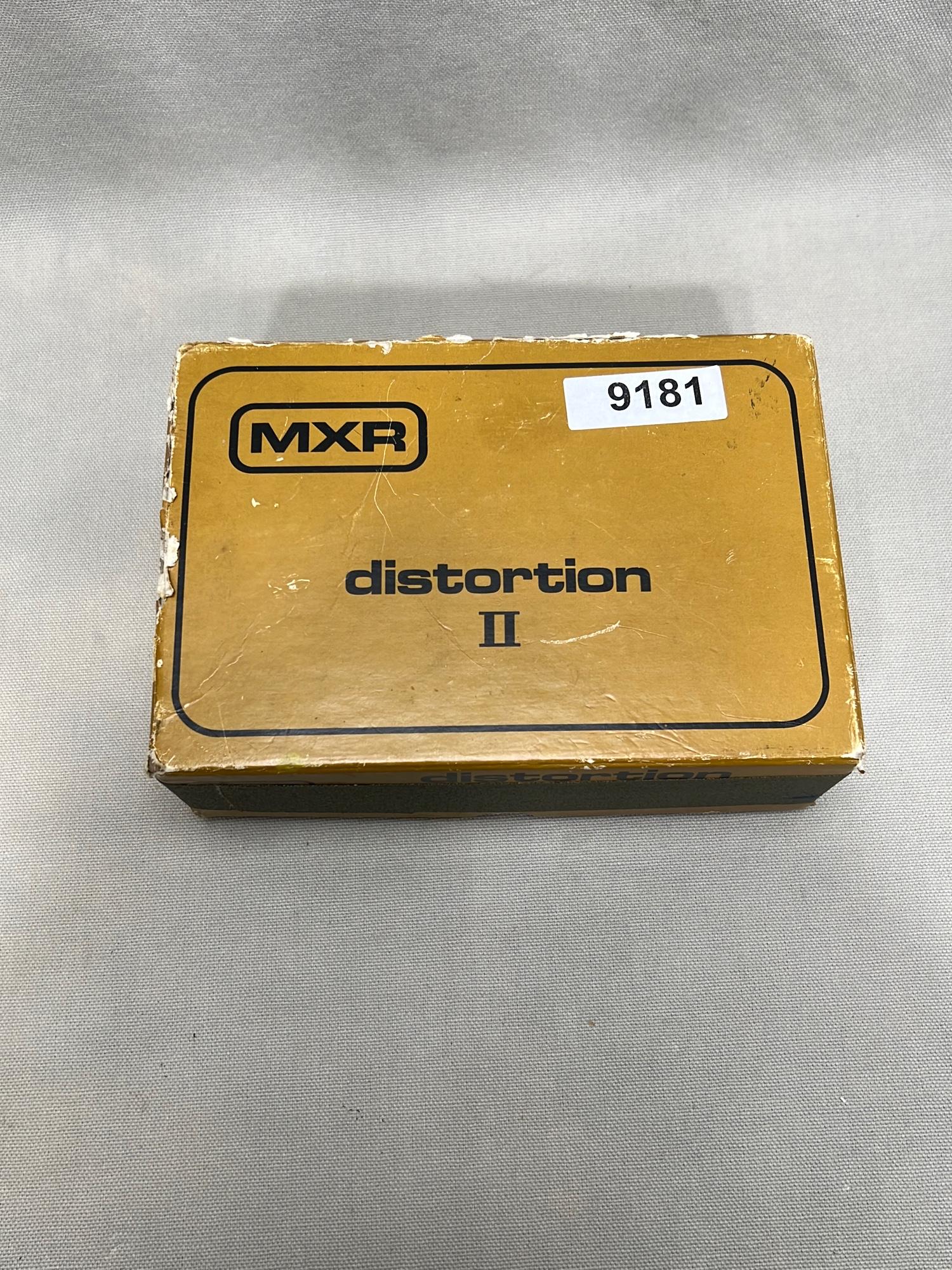 MXR distorion II pedal untested (1 of 3)