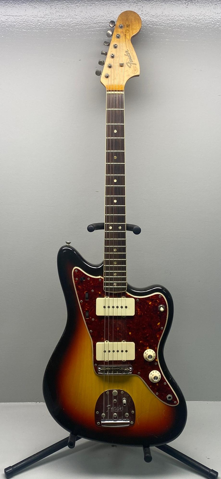 1966 Fender Jazzmaster  Guitar In Sunburst (1 of 20)