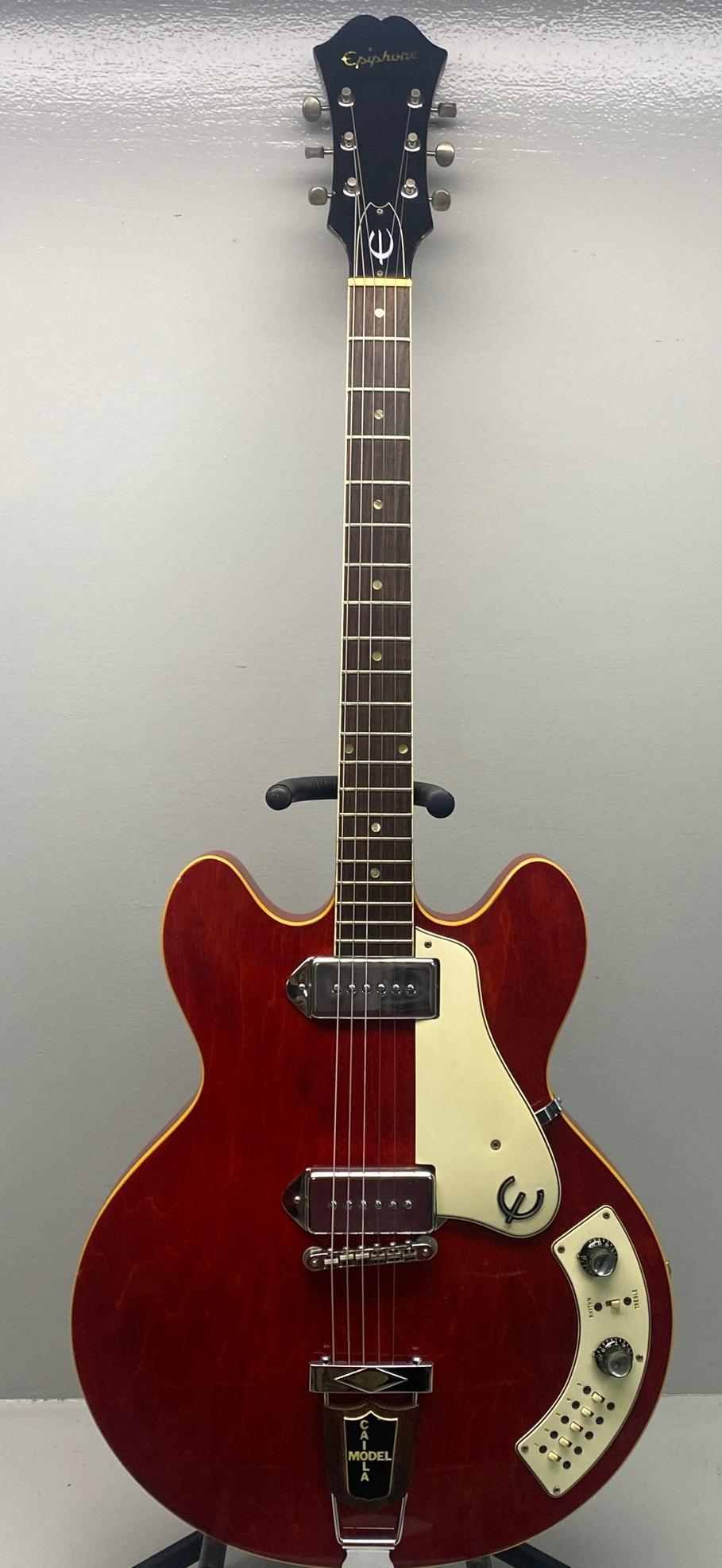 Epiphone 1967 Caiola Standard Guitar In Cherry (1 of 19)