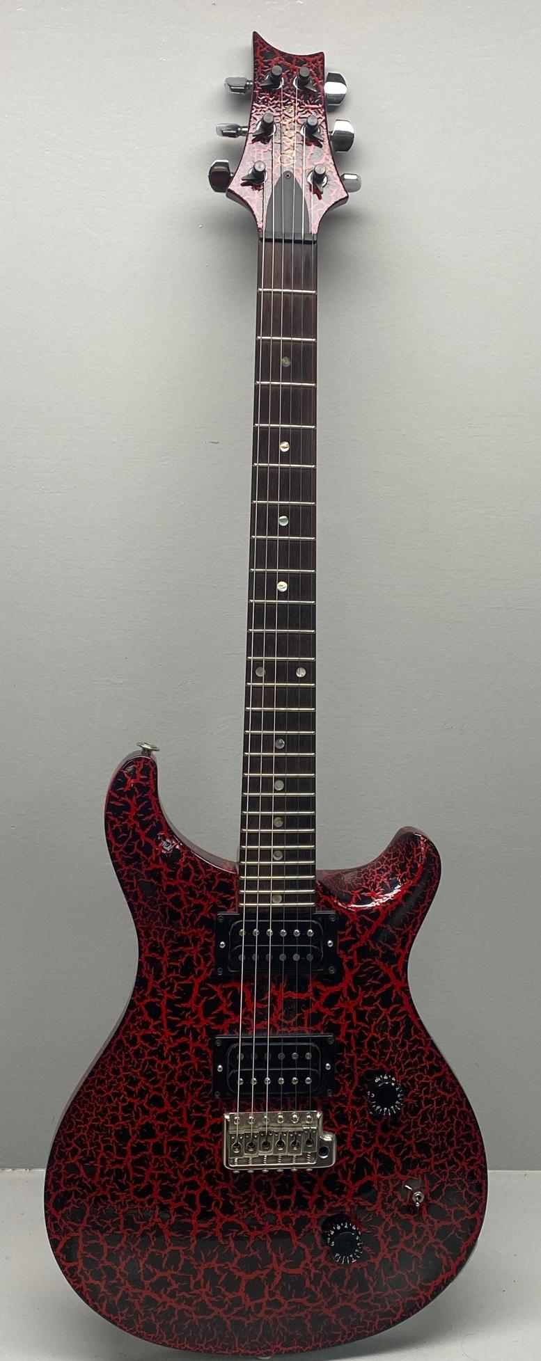 Prs 1988 Red Crackle Standard Guitar (1 of 11)