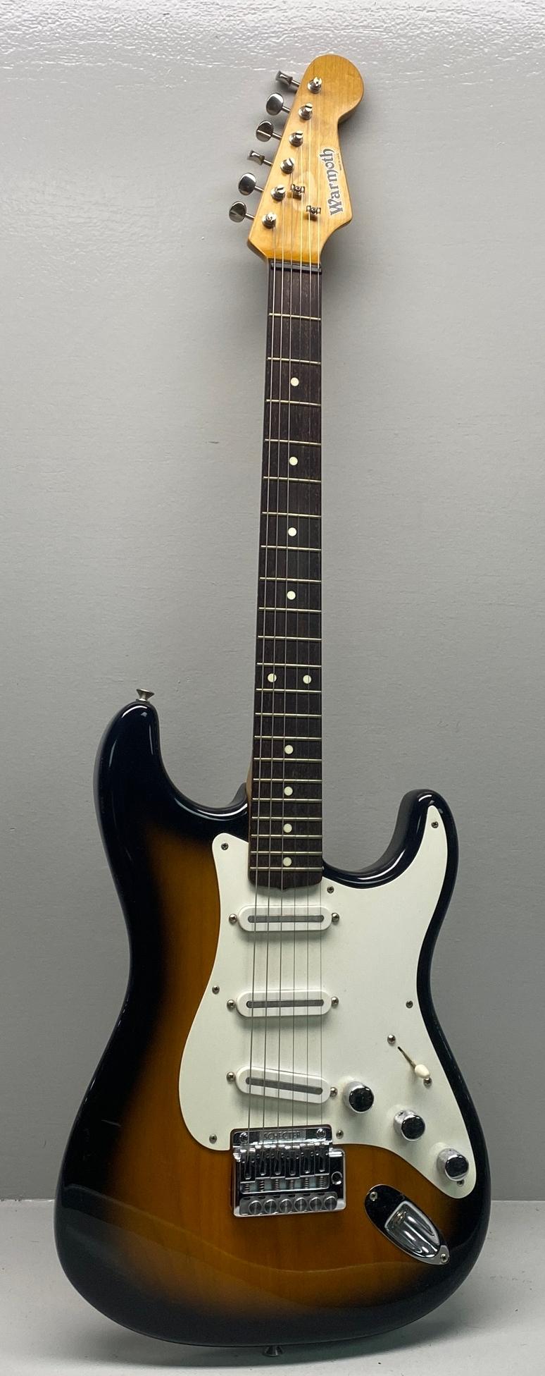 Warmoth 1987 Stratocaster Guitar In Sunburst (1 of 12)