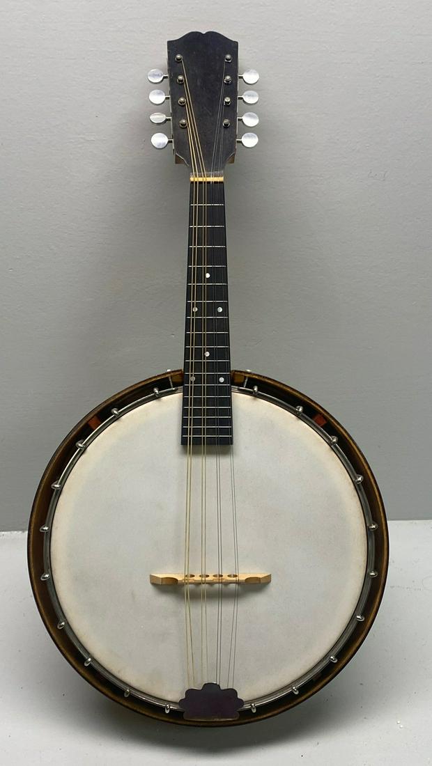 Weymann Keystone State Banjo Mandolin W/Resonator (1 of 13)