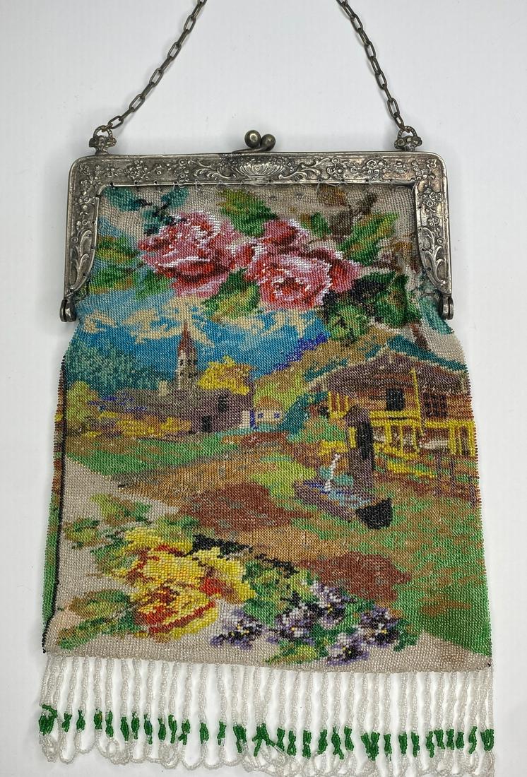 Micro Beaded Person In Canoe Hand Bag (1 of 15)