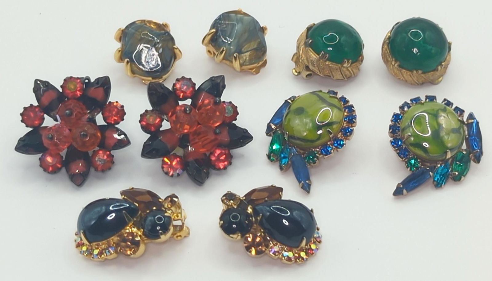 BENEDIKT, HOBE, NETTIE ROSENSTEIN, ETC; Fashion Jewelry Earrings (1 of 4)