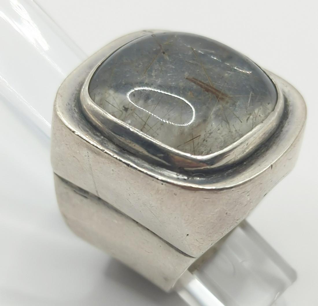 DAVID OF SAN MIGUEL DE ALLENDE; Sterling Rutilated Quartz Ring (1 of 7)