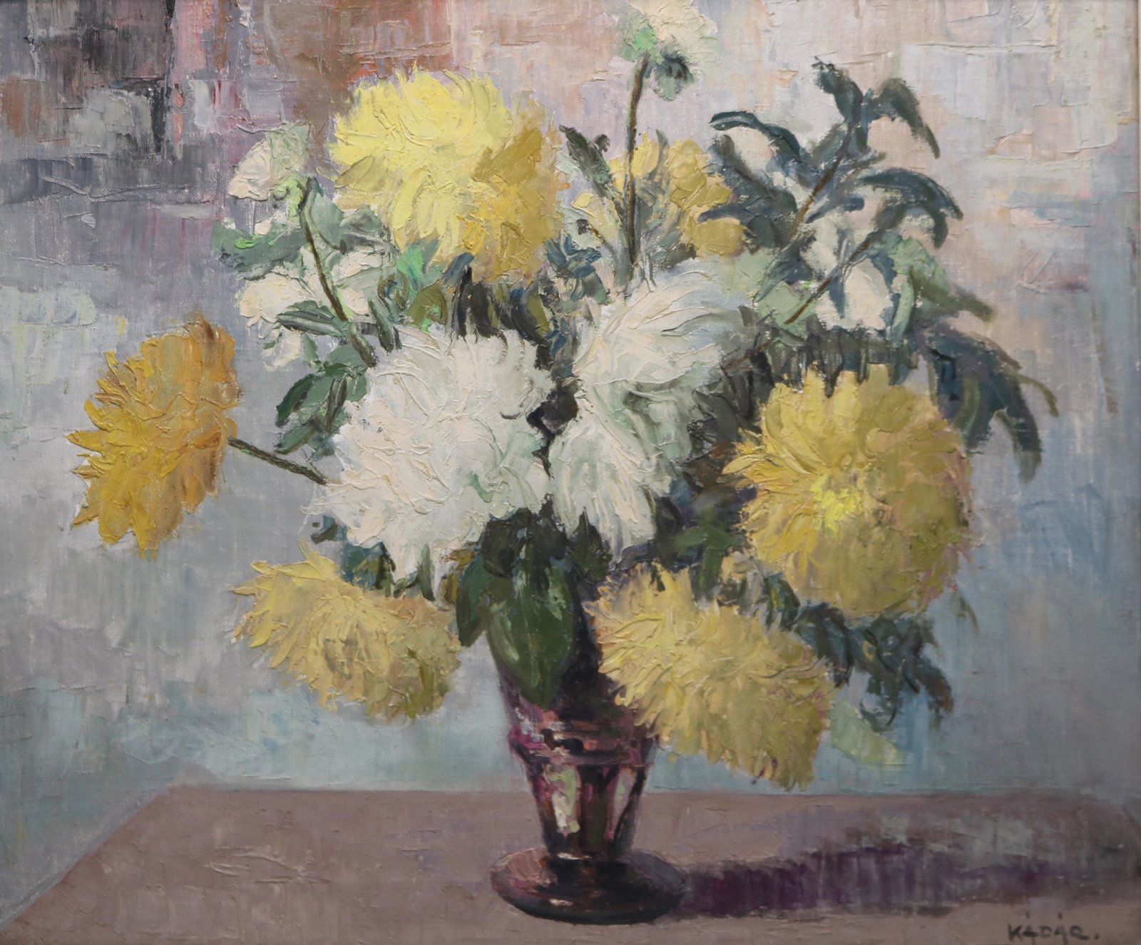 Bela Kadar (Hungary/France, 1877-1956) Oil On Canvas Still Life Painting (1 of 11)