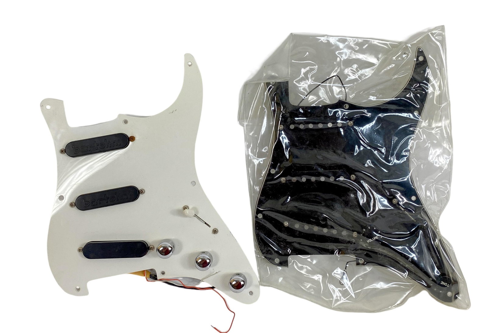 2 Loaded Stratocaster Pickguards (1 of 6)