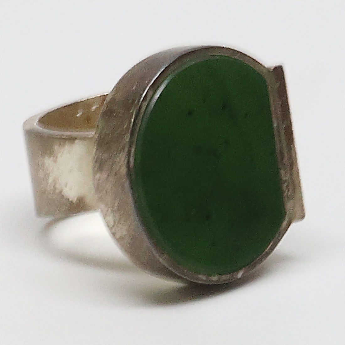 UWE HELMUTH MOLTKE; Modernist Sterling Silver Gemstone Ring (1 of 5)