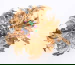 14k Gold Robert Altman Mechanical Trembler Diamond, Natural Emerald, Natural Sapphire & Natural Ruby