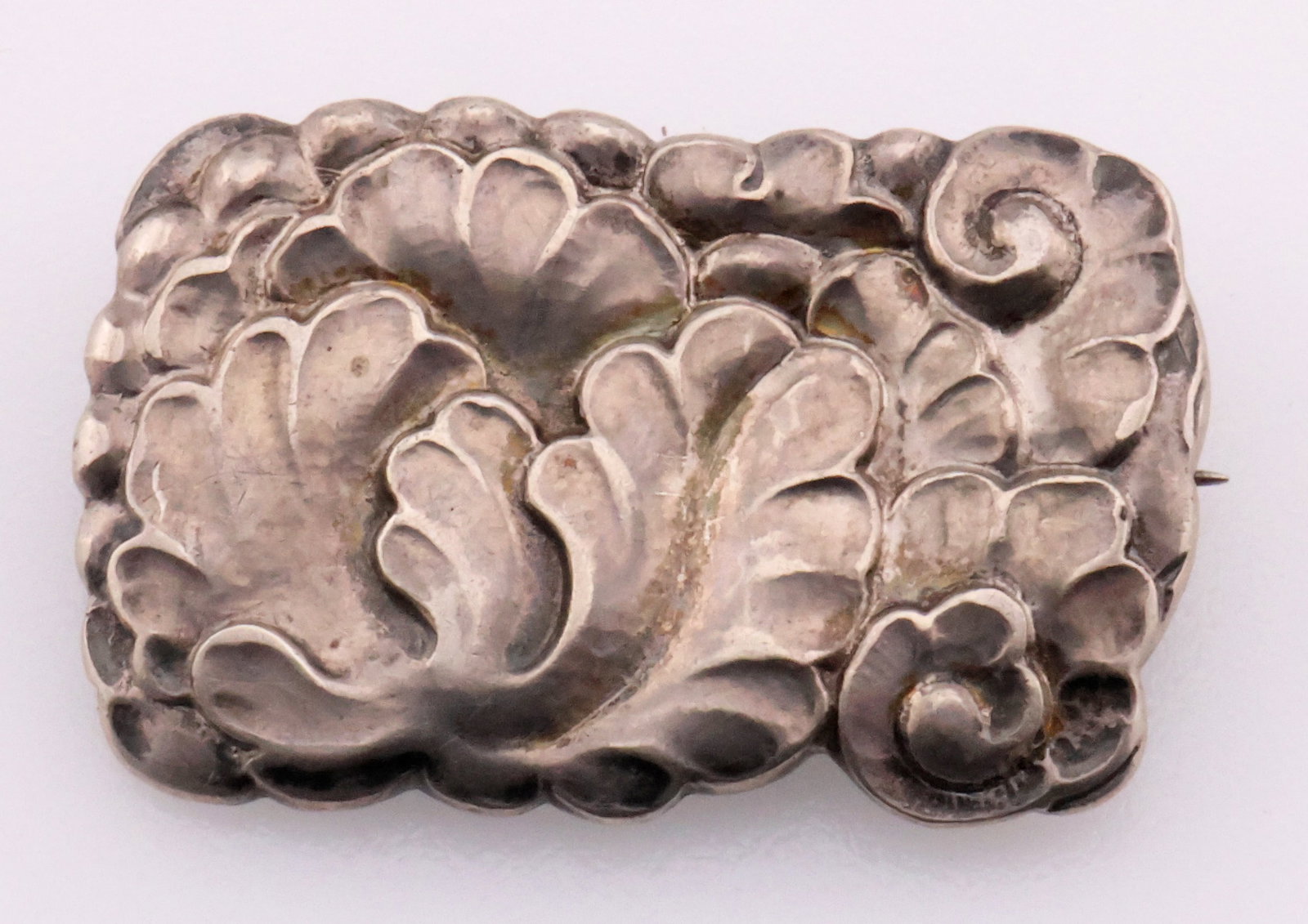 GEORG JENSEN, DENMARK; Modernist Sterling Silver Brooch #192 (1 of 3)