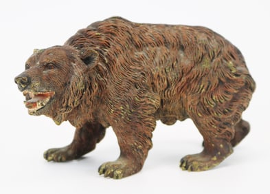 Vienna Cold-Painted Bronze Figure of a Bear
