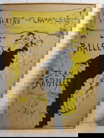 Tom Keogh French Advertising Poster for Theatre des Champs-Elysees