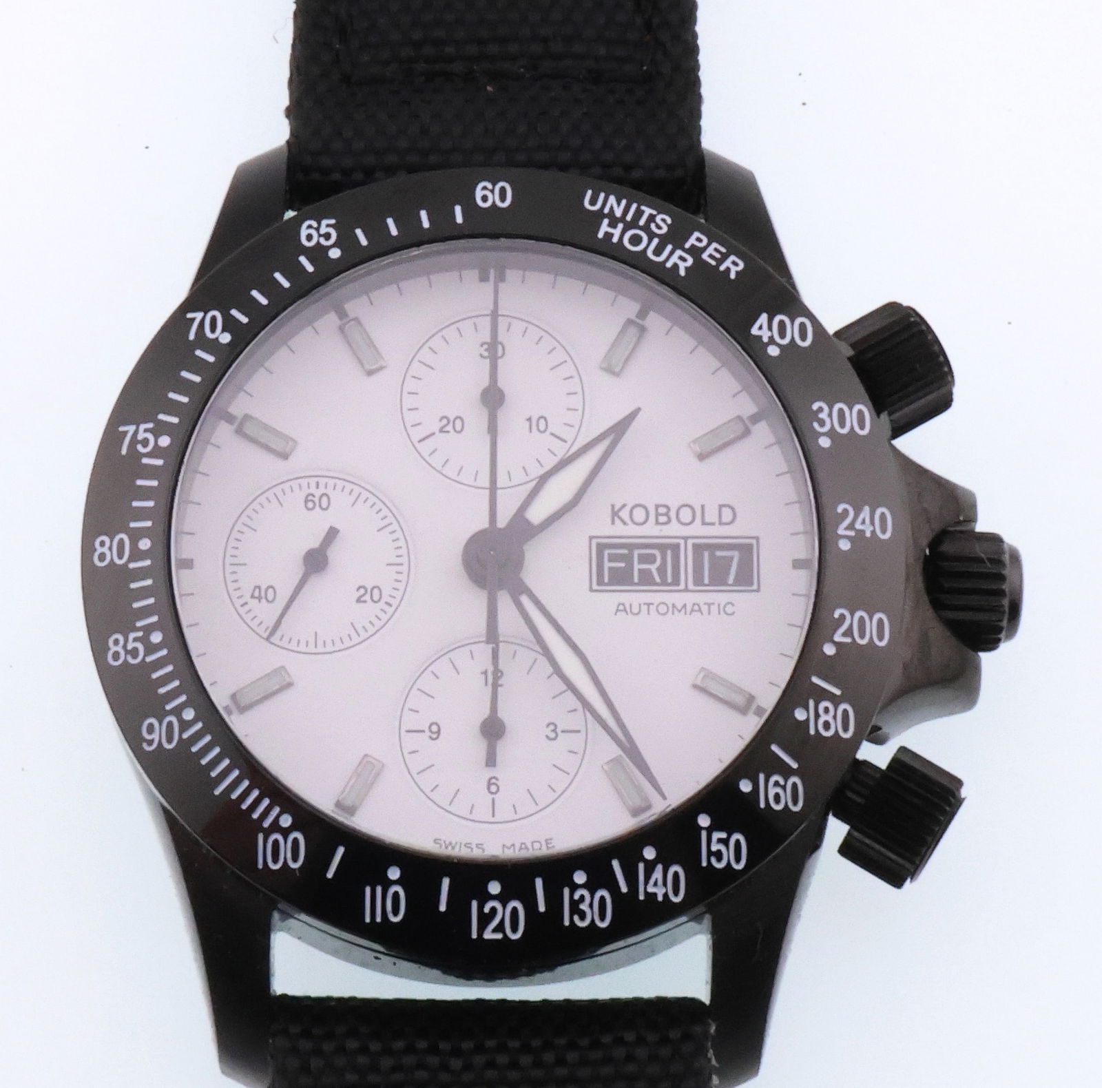 Kobold Men's Chronograph with Valjoux 7750 Movement with Box & Accessories (1 of 9)