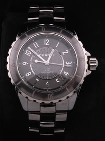 Chanel J12 38mm Automatic Black Ceramic Watch