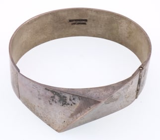 Auran Kultaseppa, Finland; Modernisti Sterling Silver Bracelet