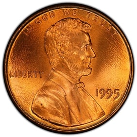 1995 1C Lincoln Cent DDO FS-101. PCGS MS67RD