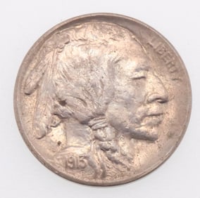 1913 5C Buffalo Nickel Variety 1