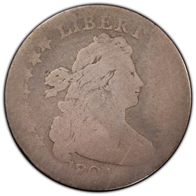 1804 10C Draped Bust Silver Dime 13 Star Reverse PCGS FR02