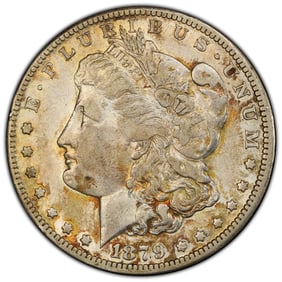 1879-CC $1 Morgan Silver Dollar PCGS Cleaned-VF Detail