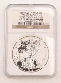 2013-W Eagle S$1 American Silver Eagle NGC PF70 Reverse Proof