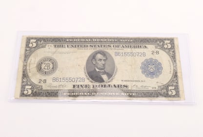 Fr. 851A $5 Federal Reserve Notes
