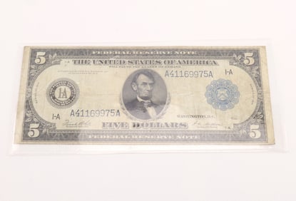 Fr. 851A $5 Federal Reserve Notes