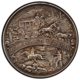 1902 SC$1 HK-296 Wells Fargo & Co. PCGS AU58