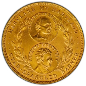 1915 SC$1 HK-407, Pan-Pac Expo PCGS MS64BN