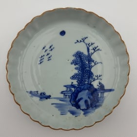 Japanese Arita Porcelain Copy of a Ming Dish