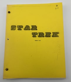 Star Trek: TOS Original Series Script "Naked Time"