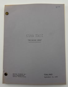 Star Trek: TOS Original Series Script "He Galileo Seven"