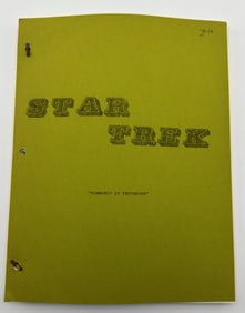 Star Trek: TOS Original Series Script "Tomorrow Is Yesterday"