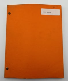 Star Trek: TOS Original Series Script "Court Martial"