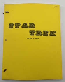 Star Trek: TOS Original Series Script "This Side Of Paradise"
