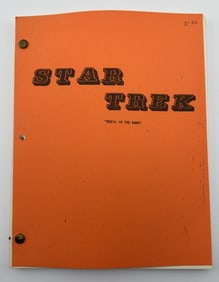 Star Trek: TOS Original Series Script "Devil In The Dark"