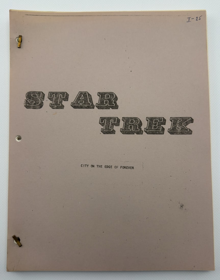 Star Trek: TOS Original Series Script "City On The Edge Of Forever" (1 of 4)