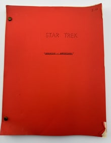 Star Trek: TOS Original Series Script "Operation--Annihilate"