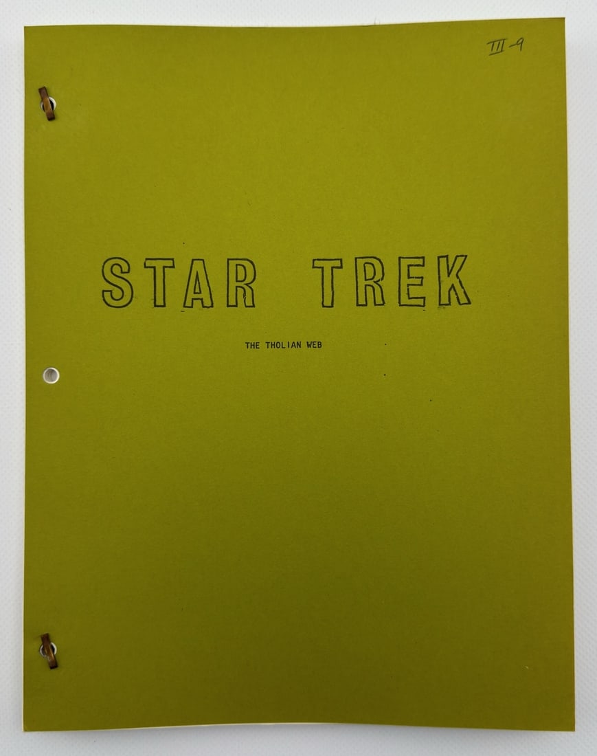 Star Trek: TOS Original Series Script "The Tholian Web" (1 of 4)