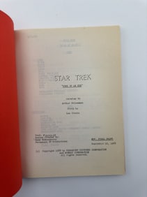 Star Trek: TOS Original Series Script "Wink Of An Eye"