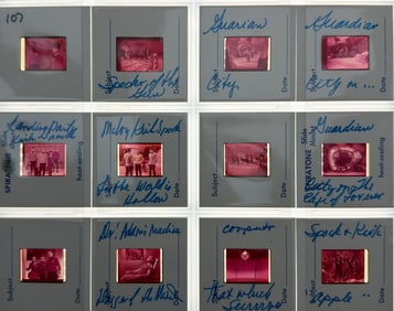 80 Star Trek: TOS Original Series Cutting Room Floor Projector Slides