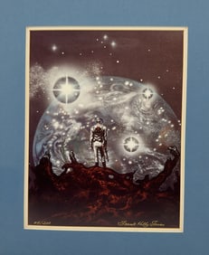Frank Kelley Freas Signed Limited Edition Sci-Fi Print