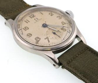 Omega WWII Mechanical Military Wrist Watch