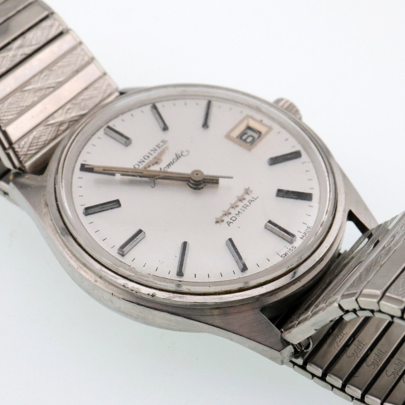 Longines 5 Star Admiral Ss Automatic Wrist Watch (1 of 6)